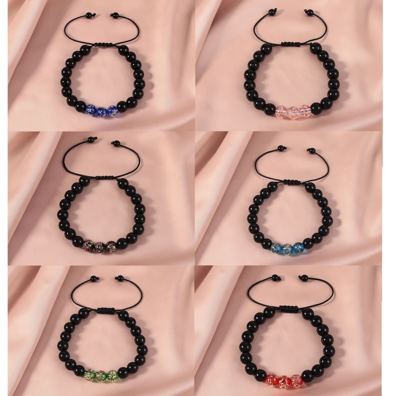 Vòng Tay Chuỗi Hạt Phát Sáng Phong Cách Âu Mỹ Thời Trang