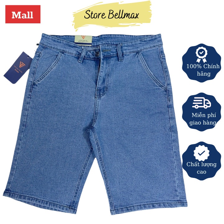 Combo 2 Quần short Nam Vải Bò Basic Form Chuẩn Mềm co giãn-mẫu Túi chéo