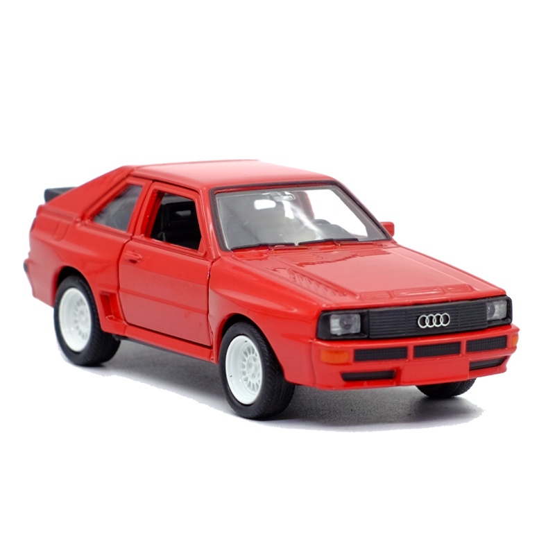 Willie WELLY 1986 AUDI Sport Quattro Xe Thể Thao Hợp Kim Xe Ô Tô Mẫu 1: 36 Kéo Lại Mở Cửa Bé Trai Trẻ Em Hợp Kim Đồ Chơi Xe Ô Tô
