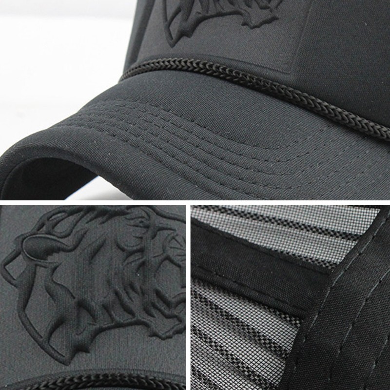 Nón lưỡi trai phối lưới phong cách hip hop năng động trẻ trung