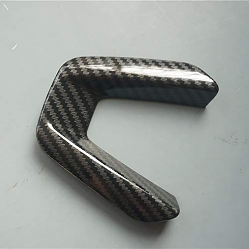 Ốp viền vô lăng xe hơi Mazda 3 6 Cx-4 Cx5 Cx9 bằng sợi Carbon