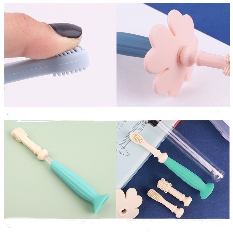 Bàn chải đánh răng 3 giai đoạn KIDS cho bé hàng xuất nhật