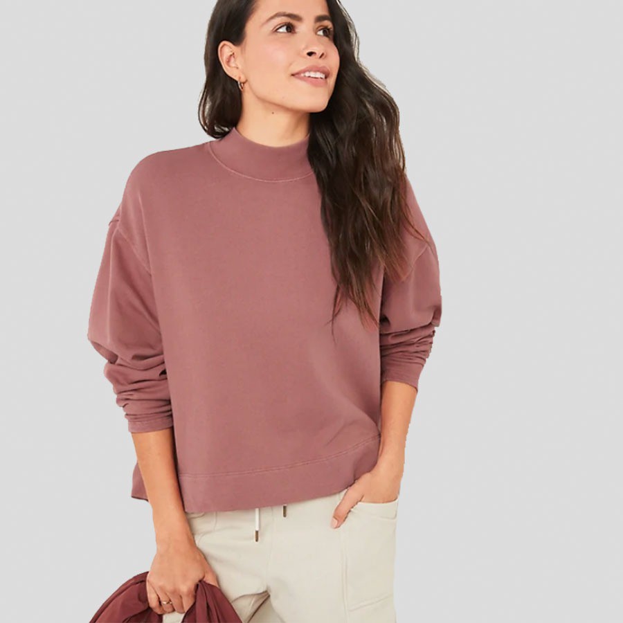 (A) Áo Sweater nữ cổ lọ có 2 màu OLD NAVY 63