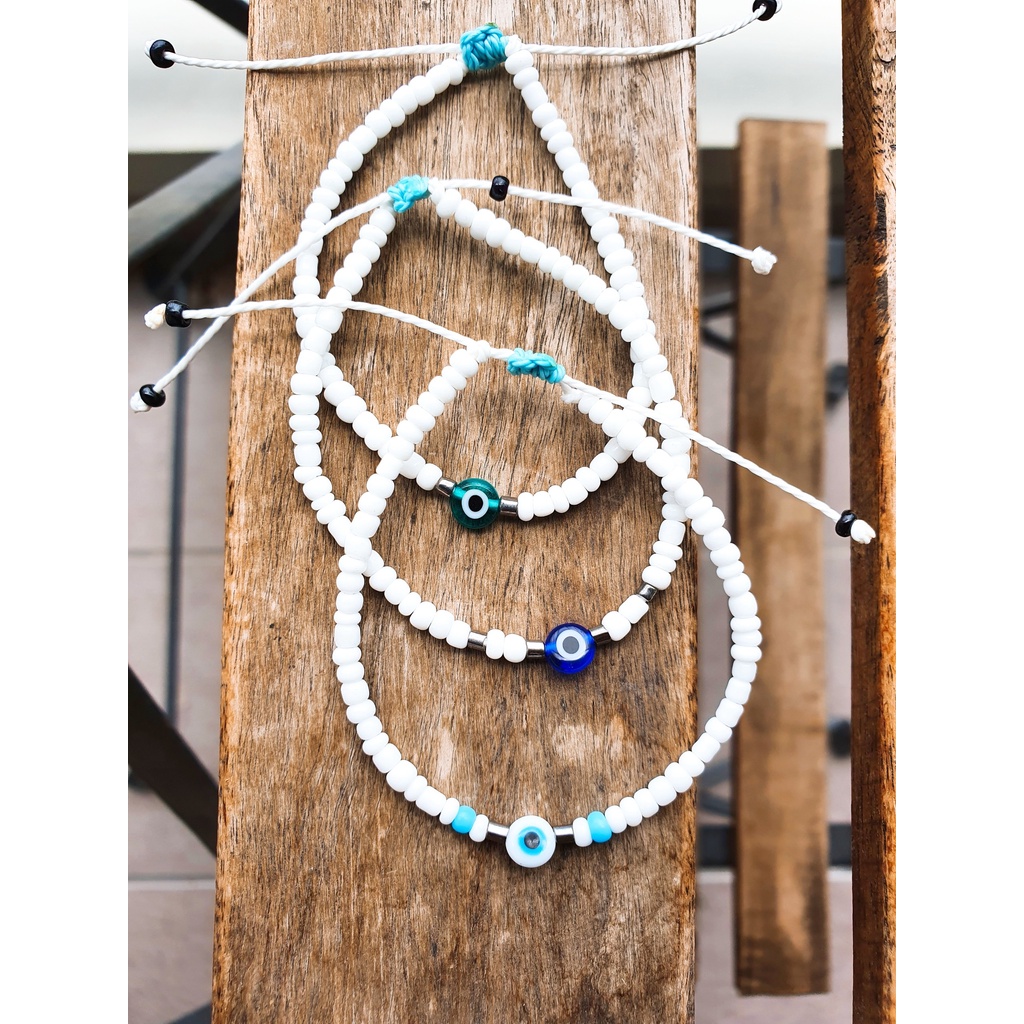 VÒNGTAY/CHÂN/CHOKER EVIL EYE (3 MÀU) | HANDMADE | TAPESTRYJOURNAL