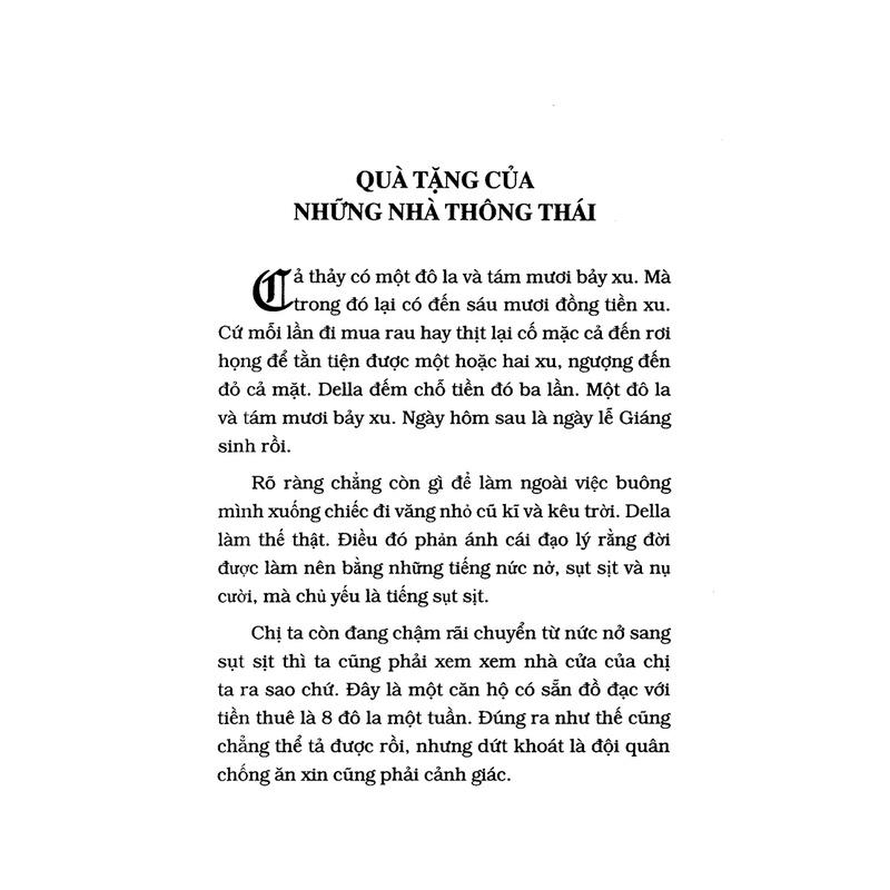 Sách -O’ Henry truyện ngắn chọn lọc (bìa cứng)