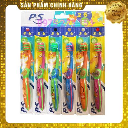 Bàn Chải Đánh Răng P/S Trẻ Em 2 - 6 Tuổi/ 7 - 11 Tuổi (Giao Màu Ngẫu Nhiên)