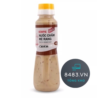 Nước chấm sốt (xốt) mè rang Kewpie 180ml - Ăn kèm với rong nho và salad rau- có thể dùng ăn kiêng rất tốt cho sức khỏe