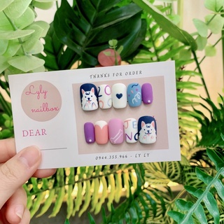 [ Ảnh và video thật ] Nail box khách gửi mẫu