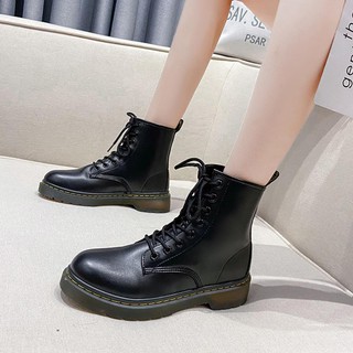 Boots Nữ TOPSHOES MS29 Boot Cổ Cao Siêu Ngầu Siêu Cá Tính Trong Mọi Phong Cách Chính Hãng TOPSHOES STORE Size 36 - 39