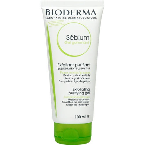 Bioderma Sebium Gel Gommant – Gel Tẩy Tế Bào Chết Dành Cho Da Hỗn Hợp, Da Dầu – 100ml