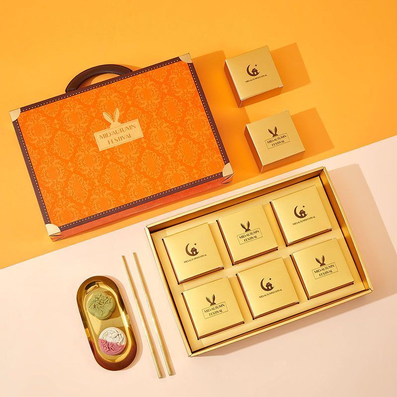 Hộp Đựng Bánh Trung Thu Hình Trứng Gà Trung Hoa Cao Cấp