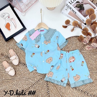 bộ lụa đùi mango cho bé 18-32kg