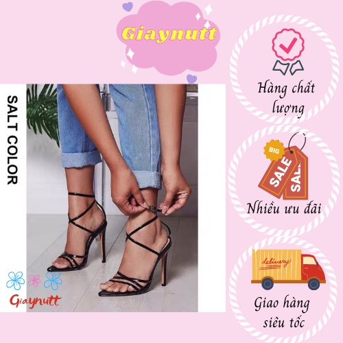 Giày sandal mũi nhọn kiểu dáng chiến binh năng động 4 màu Lusi-shose mã sản phẩm TT27