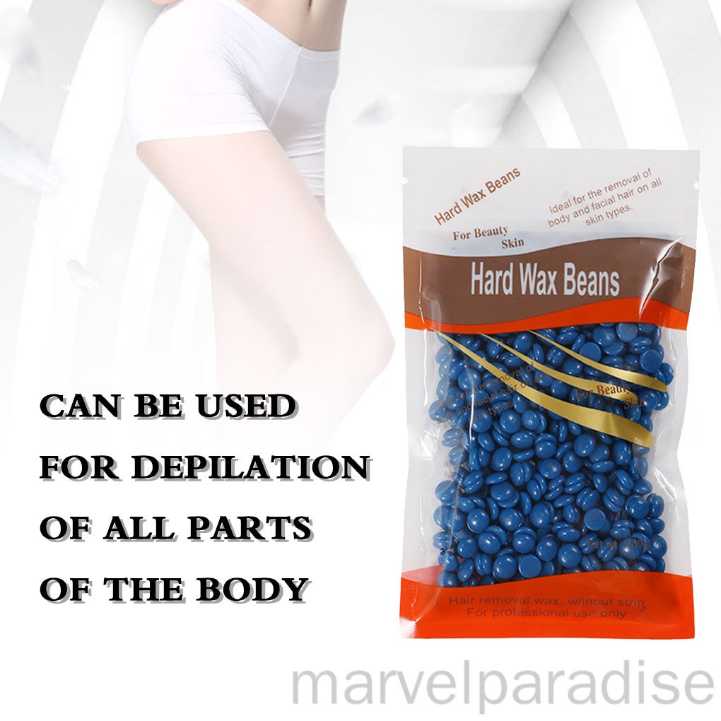 [Hàng mới về] Hạt sáp cứng tẩy lông mặt/lông mày/lưng/ngực/chân tại nhà 100g
