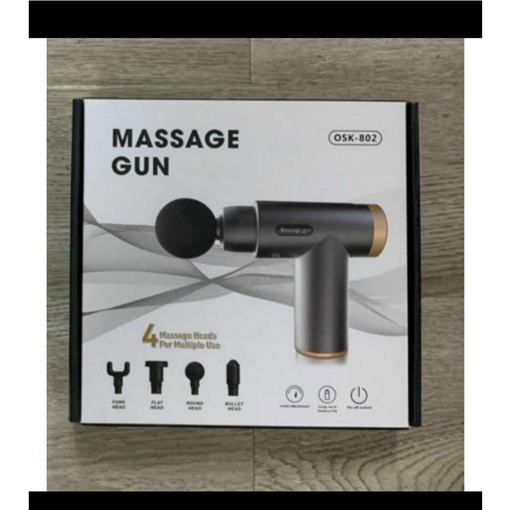 Máy massage đấm lưng cầm tay đa năng Trị Liệu Cổ Vai Gáy 4 Đầu 6 Chế Độ