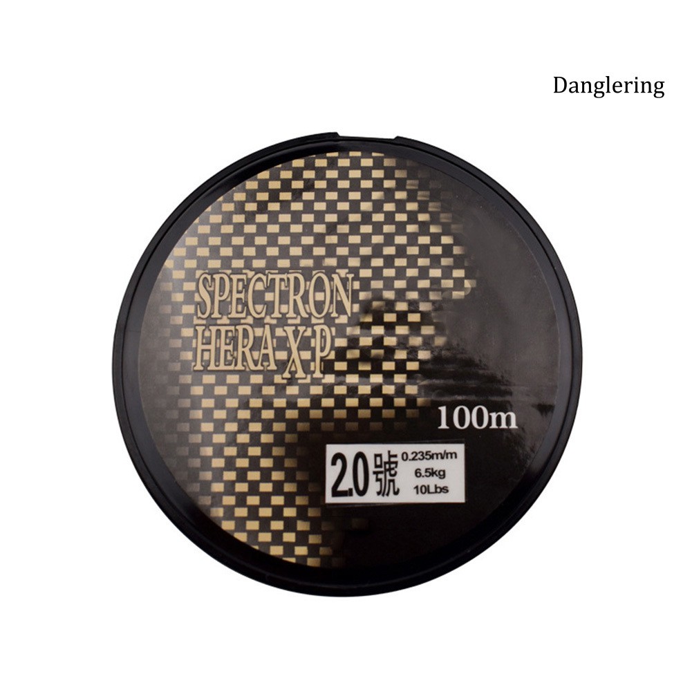 Cuộn dây câu cá 100m tùy chọn màu sắc