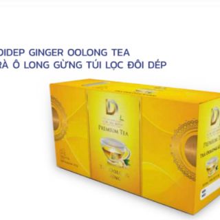 Trà túi lọc olong Gừng