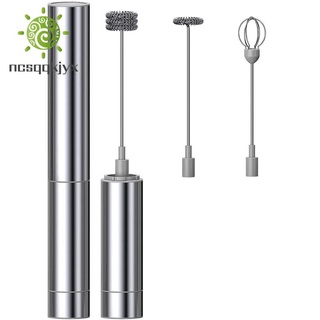 Máy Đánh Sữa Tạo Bọt Cầm Tay Ba Lớp Chạy Bằng Pin Cho Cà Phê Latte Hot