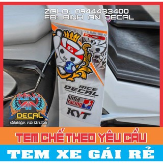 TEM RỜI SIRIUS RACING BOY CỰC ĐẸP