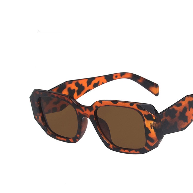 Kính Mát Gọng Vuông Chống Tia UV Thời Trang Cá Tính Dành Cho Nữ