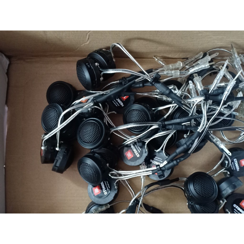 Loa Treble hàng cao cấp JBL GTO609c có Tụ phân tần tặng kèm gioăng viền loa âm thanh trung thực,trong trẻo_hàng tháo xe