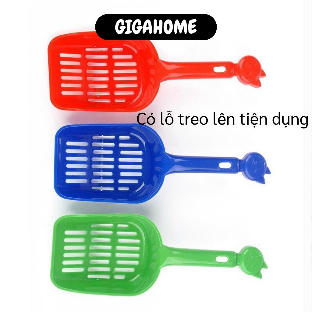 Xẻng Xúc Cát Cho Mèo GIGAHOME Dụng Cụ Hốt Cát Vệ Sinh Phân Cho Chó Mèo 8057