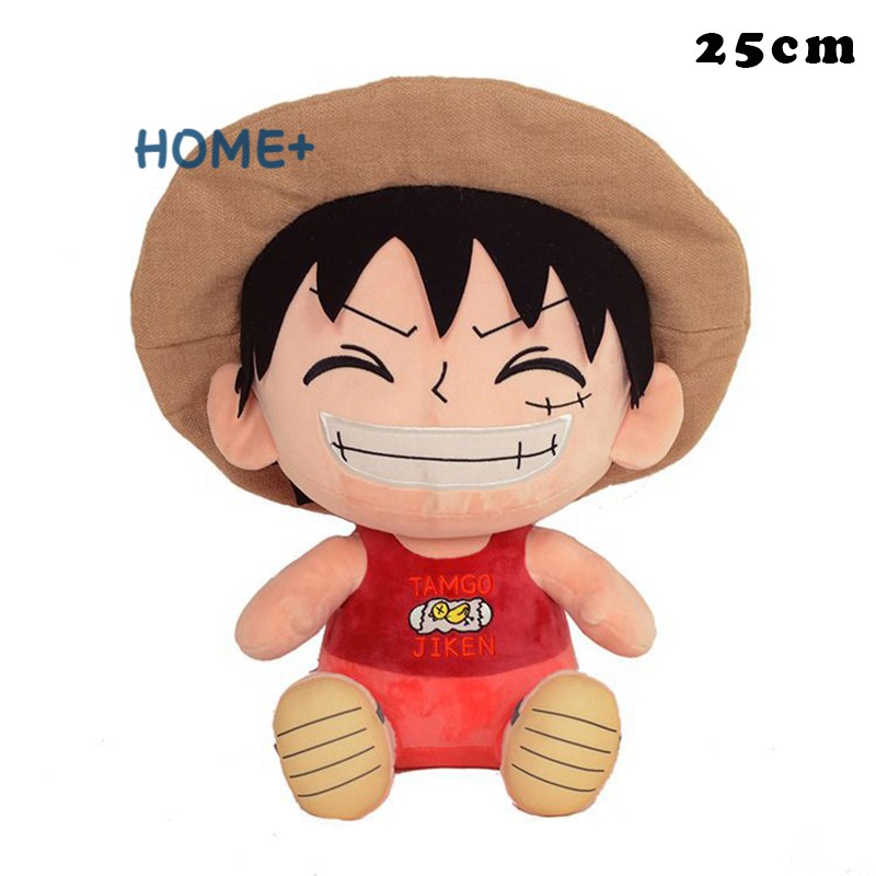 Thú Nhồi Bông Hình Nhân Vật Luffy Trong Phim Hoạt Hình One Piece