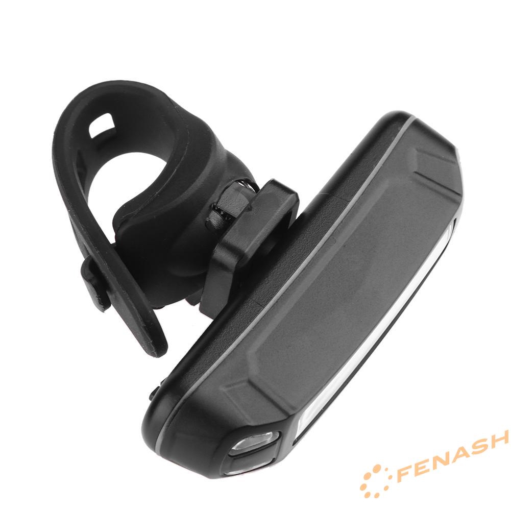 FE USB Rechargeable 100LM LED Bicycle Rear Taillight Waterproof Warning Lamp