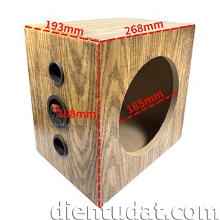 Thùng Loa Sub 8inch Vân Gỗ