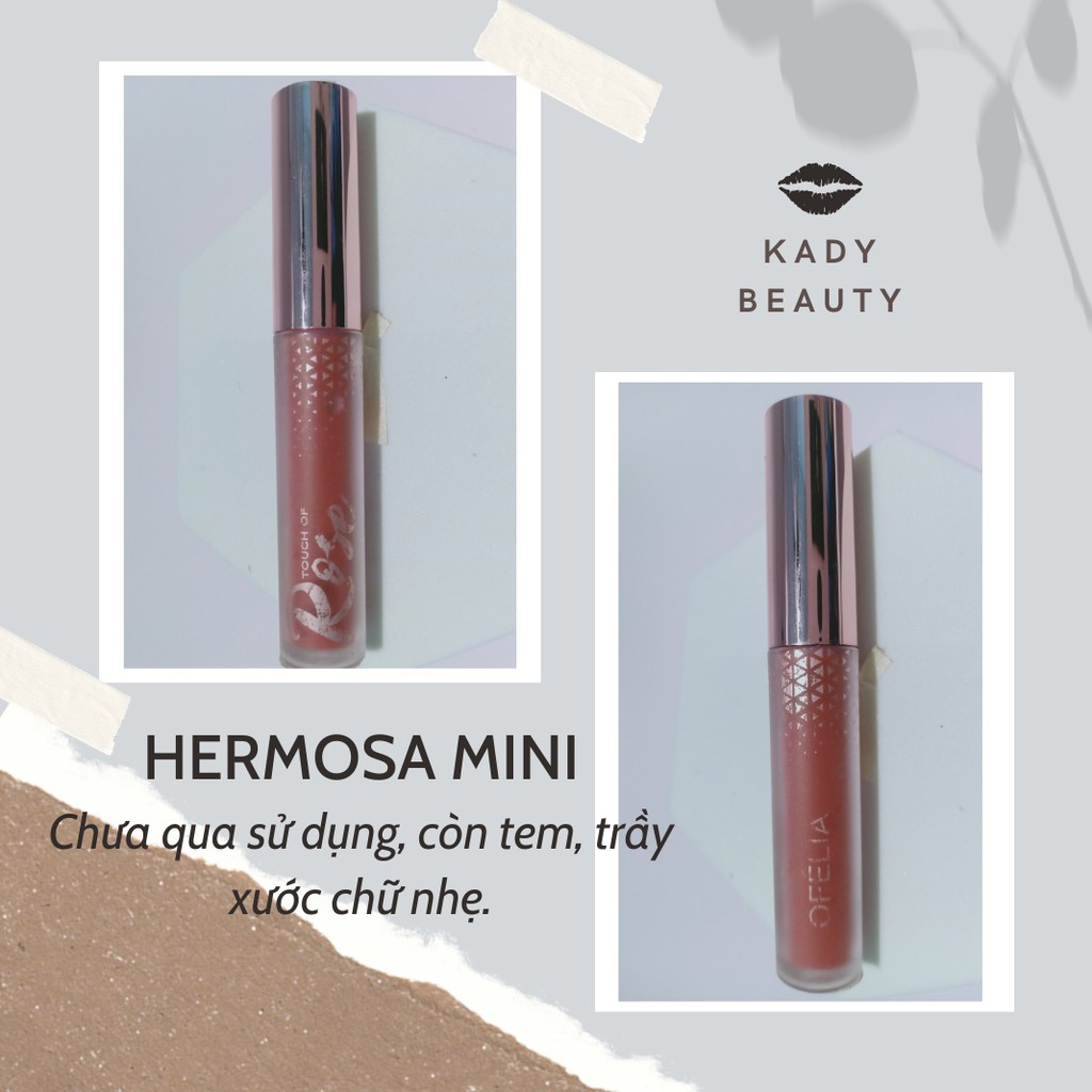 [Minisize - trầy chữ] Son Kem Lì Touch Of Rose - 1ml | BigBuy360 - bigbuy360.vn