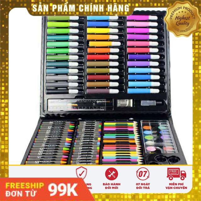 Bộ Bút Màu 150 Chi Tiết Cho Bé - Bảo Hành 3 Tháng