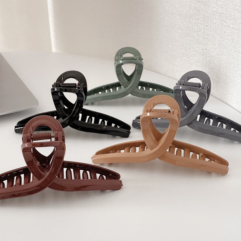 Kẹp Tóc Nhựa Trong Suốt Kiểu Dáng Thời Trang Cho Nữ (Hairclips)