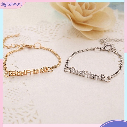 Vòng tay mặt chữ Best Friend dễ thương cá tính trẻ trung