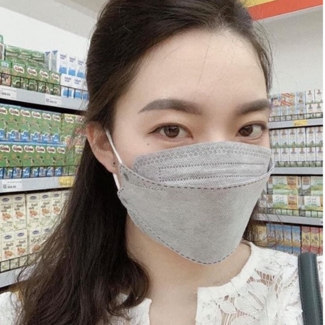 50 Chiếc Khẩu Trang [Freeship] Khẩu Trang KF94 4D Mask Siêu Đẹp Chính Hãng Cho Nam Nữ-Form rộng,ôm mặt,không dính son