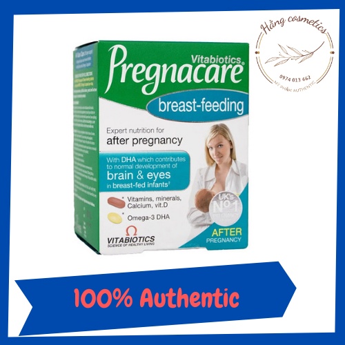 Viên uống cho phụ nữ sau sinh và cho con bú Pregnacare Breast-feeding UK