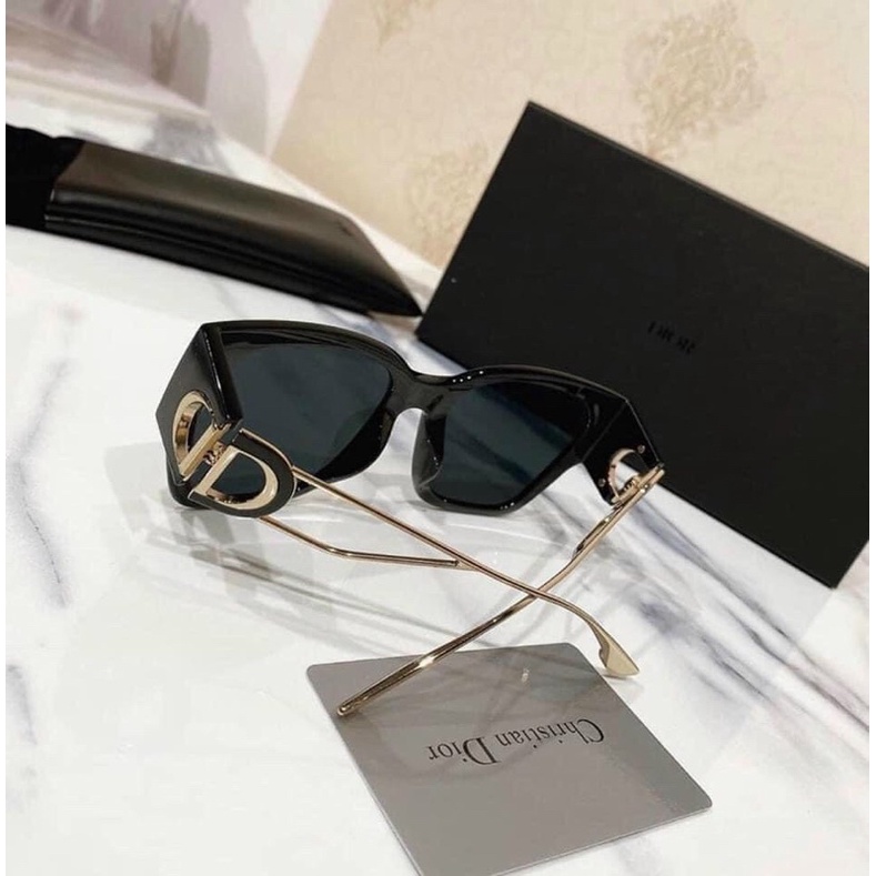 Kính Hiệu Dio Chân Kim loại phong cách Chị Khanh Trang Nemo Hot Hit Bầu Xếch Mèo Mẫu Mới