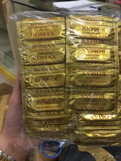 Bao cao su Romax gai ( bịch 120 chiếc )
