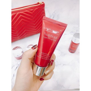 Sữa rửa mặt lựu đỏ Estee Lauder Nutritious Super-Pomegranate Radiant Vitality 2-in-1 30ml mini size chính hãng