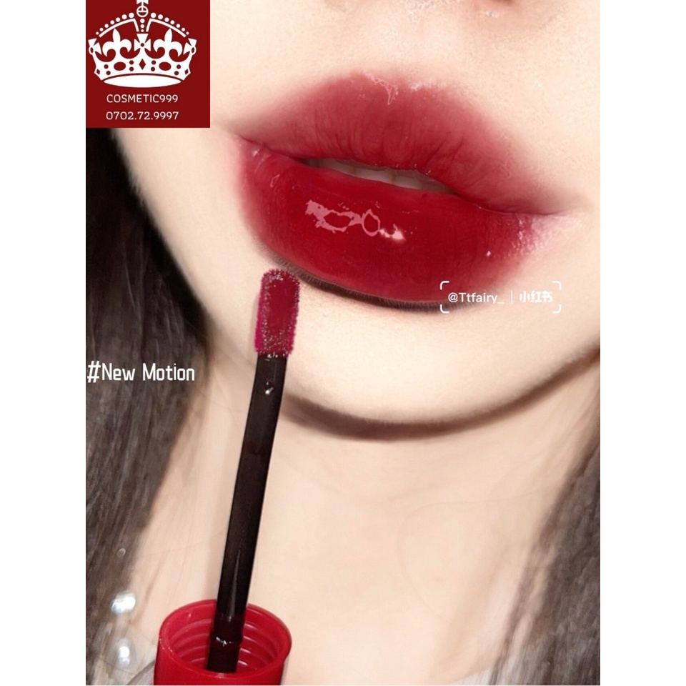 Son 3ce chính hãng, Son 3CE Glaze Lip Tint hàn quốc kem bóng đỏ đất đỏ lạnh - Cosmetic999