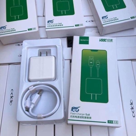 {Sale sốc} Bộ sạc nhanh OPPO VOOC R15 zin new