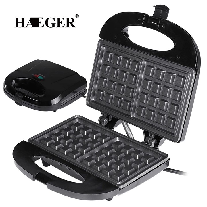 Máy nướng bánh, làm bánh Waffle HAEGER - máy làm bánh mỳ