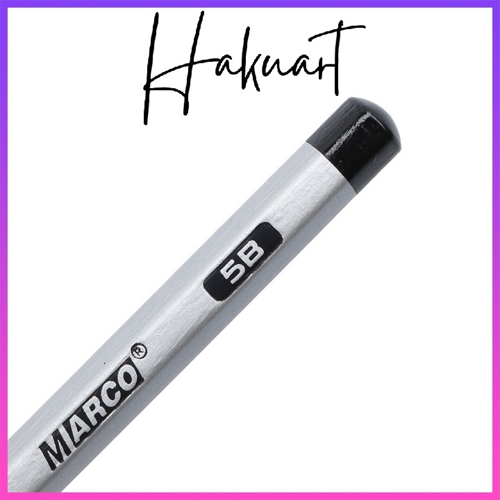 Bút Chì MARCO GRAPHITE 7000 phác thảo, sketching - Họa Cụ Hakuart