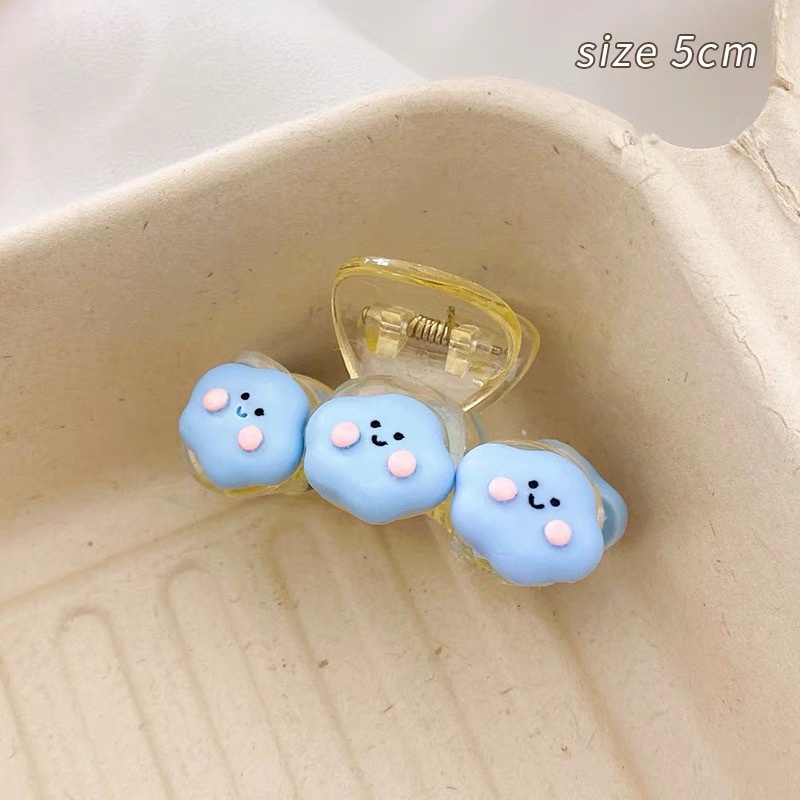 Kẹp Tóc Đính Hoa Và Ngôi Sao Dễ Thương Phong Cách Hàn Quốc Cho Bé Gái