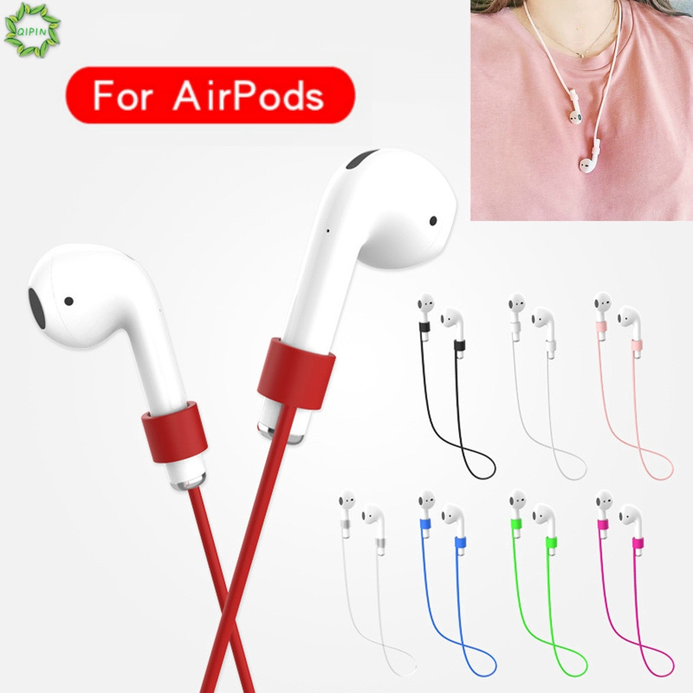 Dây Đeo Silicon Mềm Chống Mất Cho Tai Nghe Bluetooth Apple Airpods