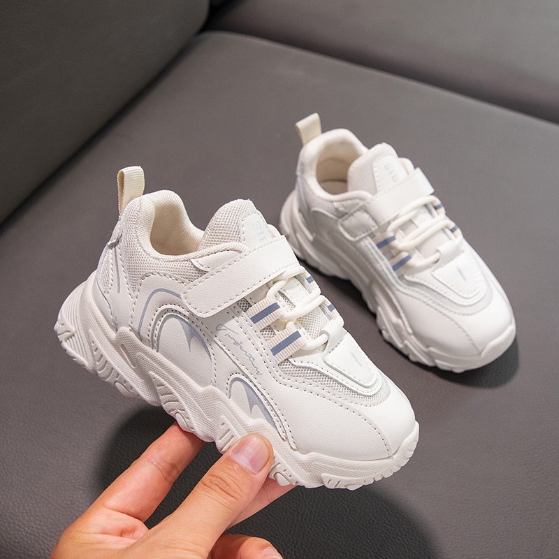 Giày thể thao phản quang đế mềm êm bé gái 3-10t