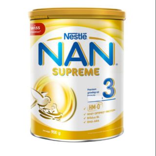 Sữa bột nestlé nan supreme 3 lon 900g