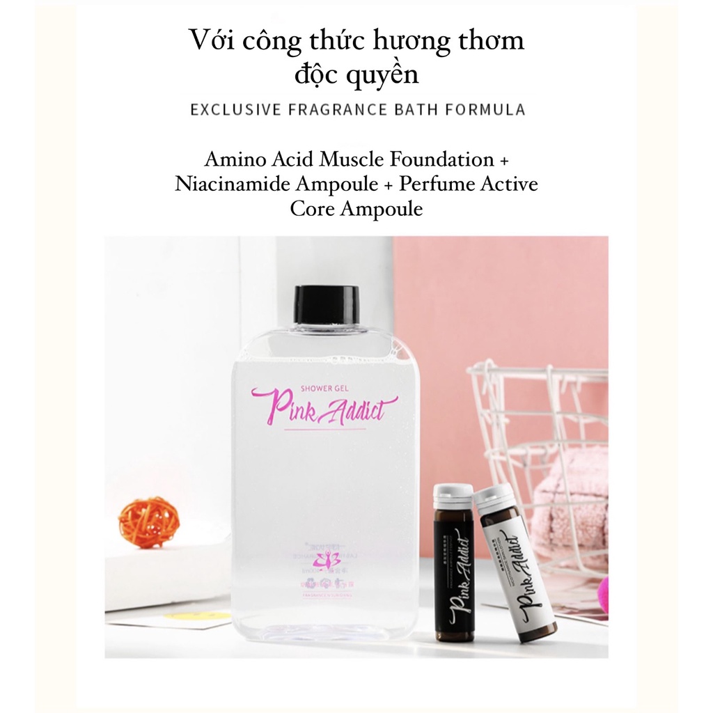 [ ROBBYY ] Sữa tắm nước hoa Pink addict | BigBuy360 - bigbuy360.vn