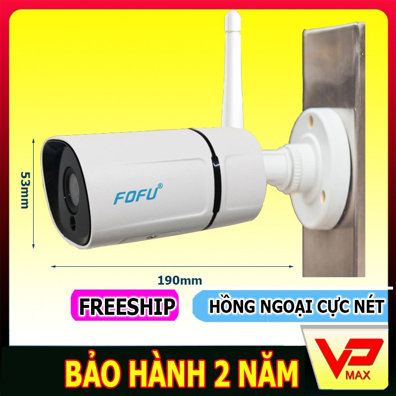 [Chính hãng] Camera wifi an ninh ngoài trời Fofu siêu nét 2.0MP bảo hành 2 năm