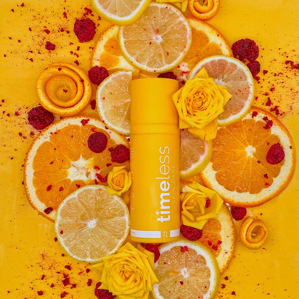 [Mã FMCGMALL -8% đơn 250K] Tinh Chất Dưỡng Sáng Da ‪‬Timeless 20% Vitamin C + Vitamin E + Ferulic Acid Serum (30ml)