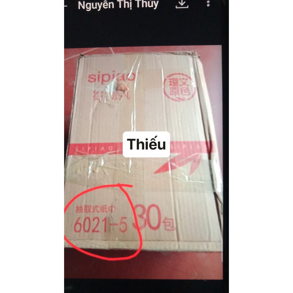 [FREESHIP❤️]THÙNG 30 GÓI GIẤY ĂN GẤU TRÚC SIPIAO LOẠI XỊN 300 TỜ